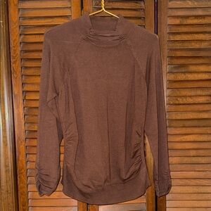 New Directions Brown Long Sleeve Top